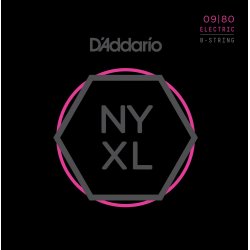 D'Addario NYXL0980, 8-str. 009-080